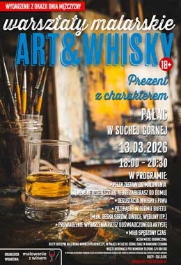 Męskie Malowanie przy whisky