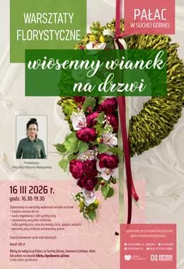 Wiosenny wianek na drzwi - Warsztaty florystyczne