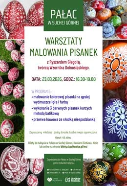 Warsztaty malowania pisanek z Ryszardem Glegołą